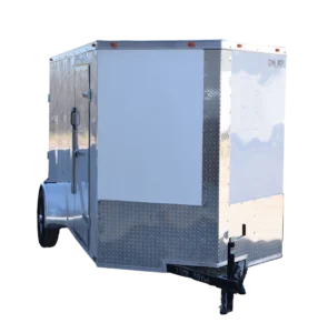 CY203 Cynergy 6x12 Enclosed Trailer SA White