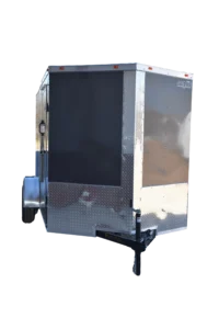 CY206 Cynergy 6x12 Enclosed Trailer SA Silver - Image 2