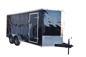CY219 Cynergy 7x16 Enclosed Trailer TA Black