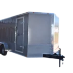 CY220 Cynergy 7x16 Enclosed Trailer TA Pewter