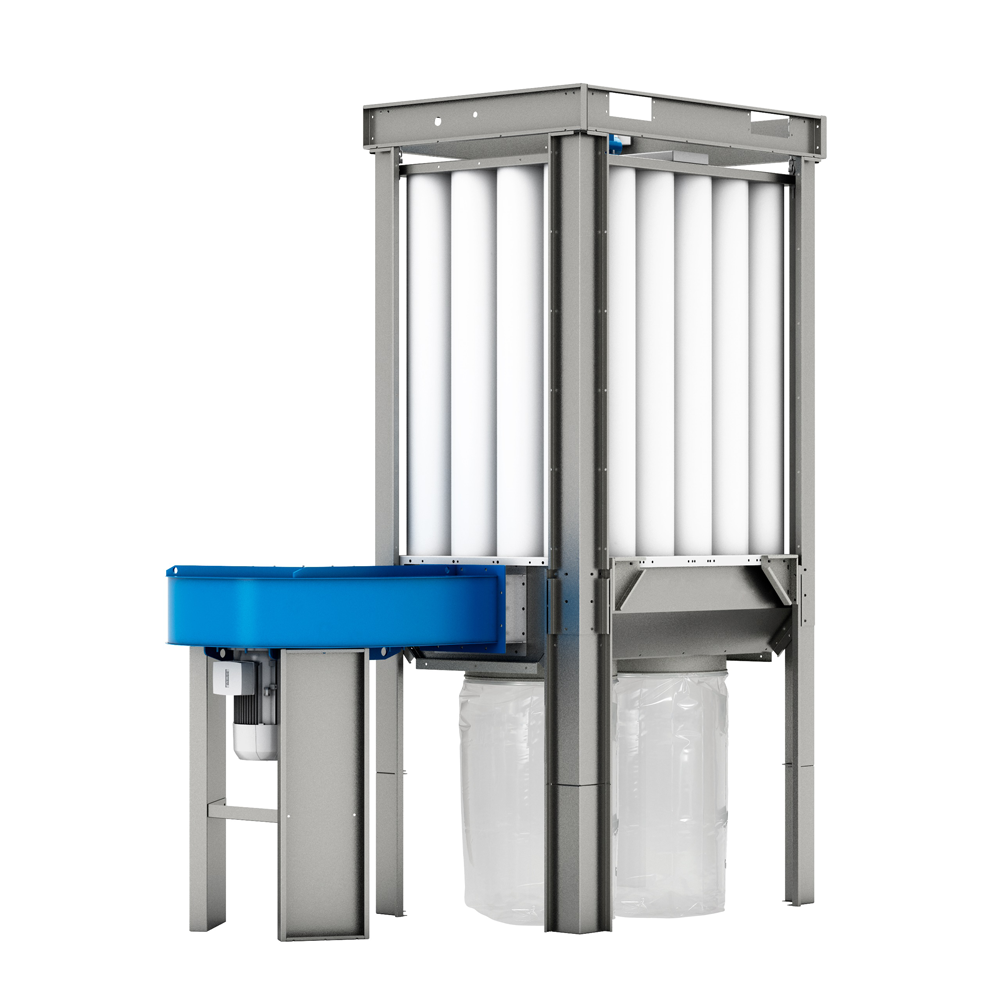 CMSHK-2-Updated Coima SHK-2 3600CFM 7.5 HP Enclosureless Dust Collector, 3 Phase - Image 1