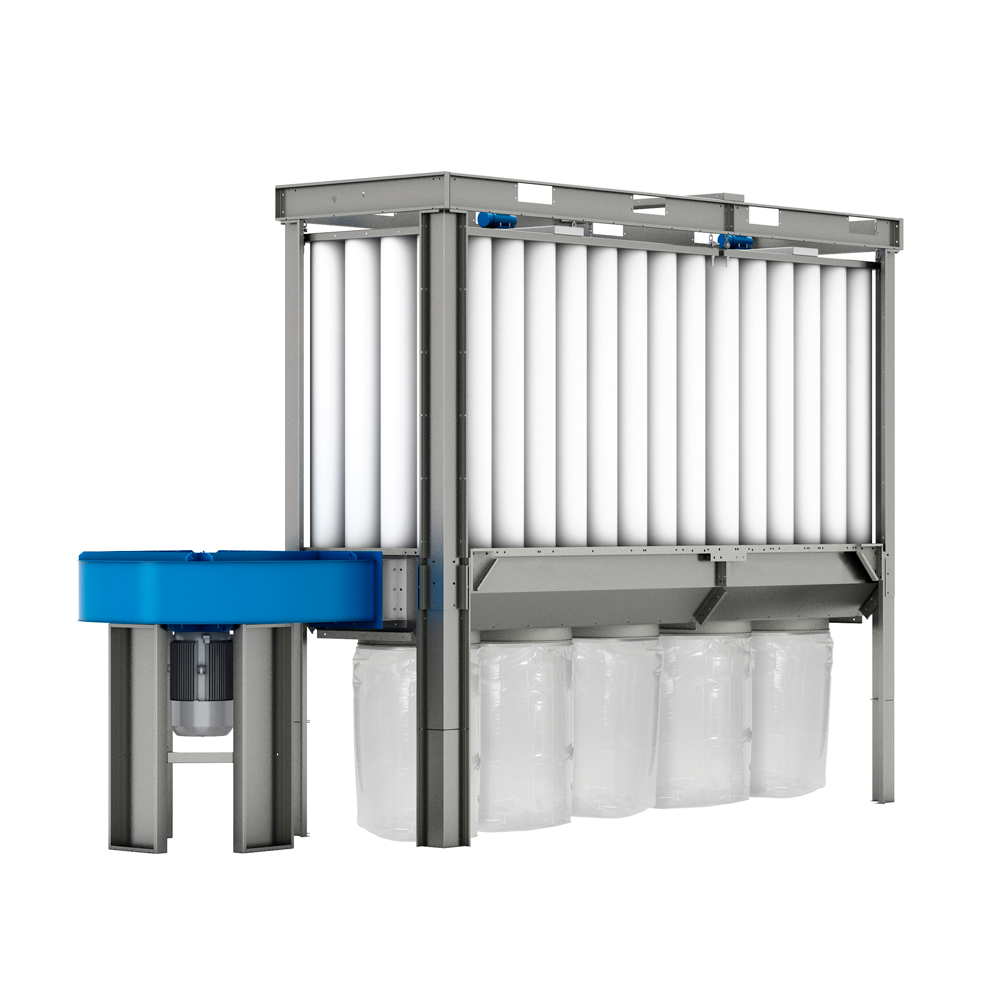 CMSHK-5-Updated Coima SHK-5 7100CFM 20 HP Enclosureless Dust Collector, 3 Phase - Image 1