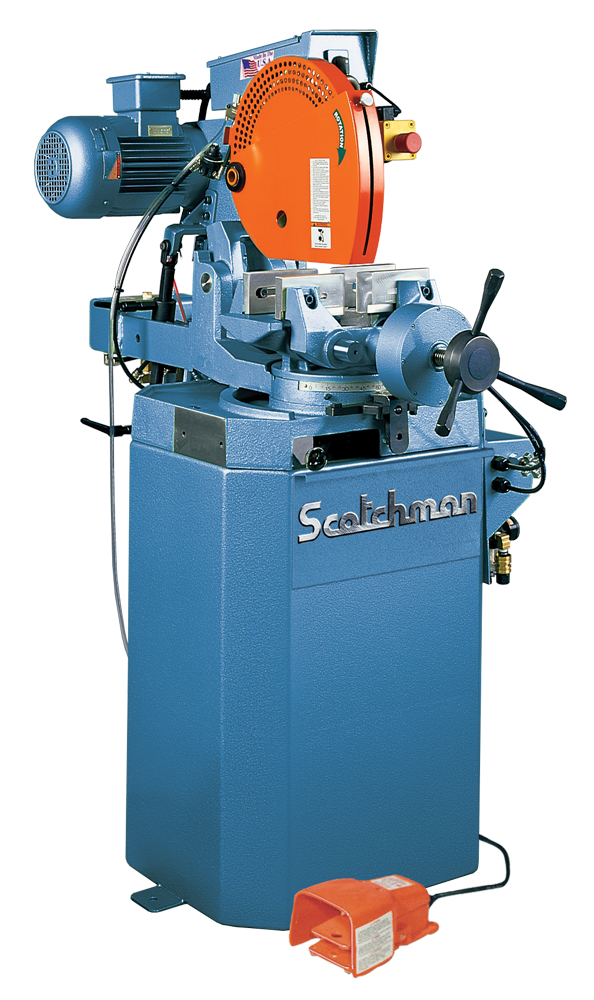CPO-350-NFPKPD_Scotchman-nonferrous-Cold-Saw-3.png Scotchman CPO 350 NFPKPD 14" Semi-Automatic Non-Ferrous 230V Three Phase Circular Cold Saw 076827 - Image 1