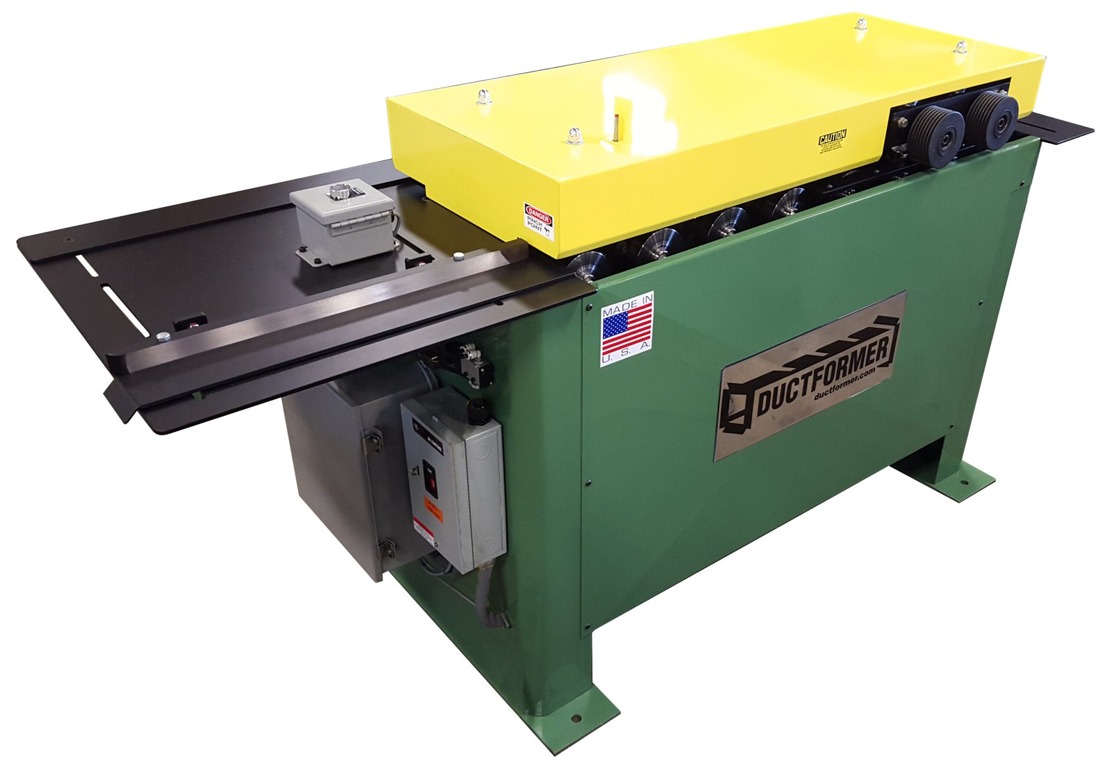 CR820Cleat20Former-scaled-1.jpg Ductformer 5HP 220V Three Phase Single Head Cleat Former CR8-CF - Image 1