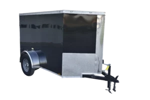 CY201 Cynergy 5x8 Enclosed Trailer SA Black