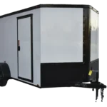 CY213 Cynergy 7x12 Enclosed Trailer SA White Blackout