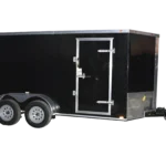 CY242 Cynergy 7x14 Enclosed Trailer TA Black
