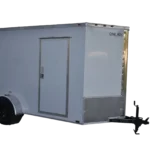 CY246 Cynergy 6x12 Enclosed Trailer SA White 81"