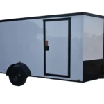 CY251 Cynergy 6x12 Enclosed Trailer SA White Blackout
