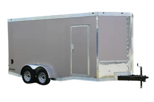 CY257 Cynergy 7x16 Enclosed Trailer TA Pro Rose Metallic - Image 2