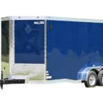 CY258 Cynergy 7x16 Enclosed Trailer TA Pro Indigo Blue