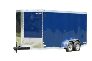 CY258 Cynergy 7x16 Enclosed Trailer TA Pro Indigo Blue