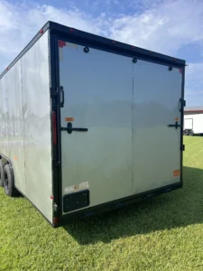 CY700 Cynergy 8.5x24 Enclosed Car Hauler 10K Silver Blackout - Image 3