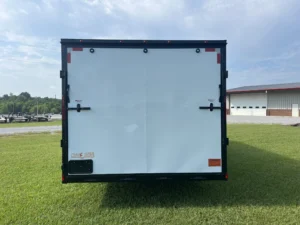 CY701 Cynergy 8.5x24 Enclosed Car Hauler 10K White Blackout - Image 4