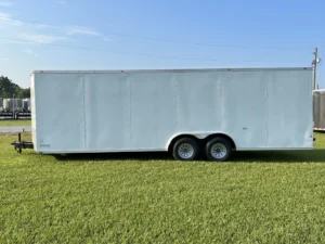 CY704 Cynergy 8.5x24 Enclosed Car Hauler 10K White - Image 2