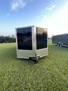 CY707 Cynergy 8.5x28 Enclosed Car Hauler 10K Black - Image 2