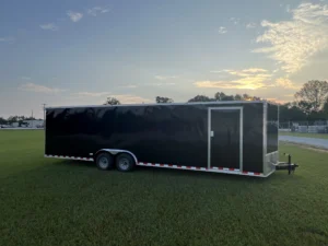 CY707 Cynergy 8.5x28 Enclosed Car Hauler 10K Black - Image 3