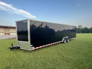 CY705 Cynergy 8.5x28 Enclosed Car Hauler 10K Black