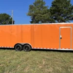 CY708 Cynergy 8.5x28 Enclosed Car Hauler 10K Orange