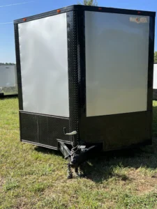 CY709 Cynergy 8.5x24 Enclosed Car Hauler 10K Silver Blackout - Image 2