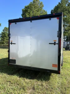 CY709 Cynergy 8.5x24 Enclosed Car Hauler 10K Silver Blackout - Image 3