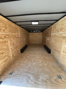 CY709 Cynergy 8.5x24 Enclosed Car Hauler 10K Silver Blackout - Image 4