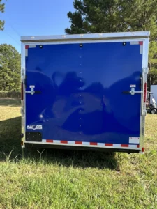 CY711 Cynergy 8.5x28 Enclosed Car Hauler 10K Blue - Image 3