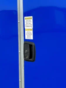 CY711 Cynergy 8.5x28 Enclosed Car Hauler 10K Blue - Image 4