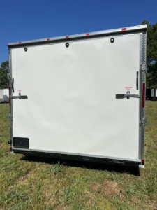 CY712 Cynergy 8.5x28 Enclosed Car Hauler 10k White - Image 3