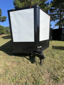 CY713 Cynergy 8.5x24 Enclosed Car Hauler 10K White Blackout - Image 3