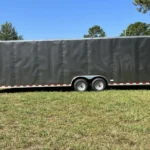 CY715 Cynergy 8.5x28 Enclosed Car Hauler 10K Charcoal Gray