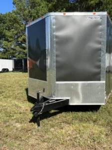 CY715 Cynergy 8.5x28 Enclosed Car Hauler 10K Charcoal Gray - Image 2