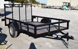 CA110 Caliber 6x12 Utility Trailer HD W/ Dove Tail - Image 3