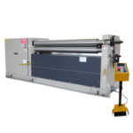 Carell Industrial MRM-S Series 5’ x ¼” 220V Three Phase 3-Roll Powered Initial Pinch Plate Roll 1550x170 - Image 2