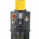 Dake Model DIQW-25 220V Single Phase 25-Ton Single-Cylinder Benchtop Foot-Operated Ironworker 971000