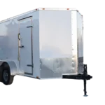 CY210 Cynergy 6x12 Enclosed Trailer TA White