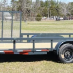CA136 Cailber 7x16 Utility Trailer HD W/ Side Gate