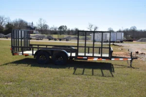 CA136 Cailber 7x16 Utility Trailer HD W/ Side Gate - Image 4