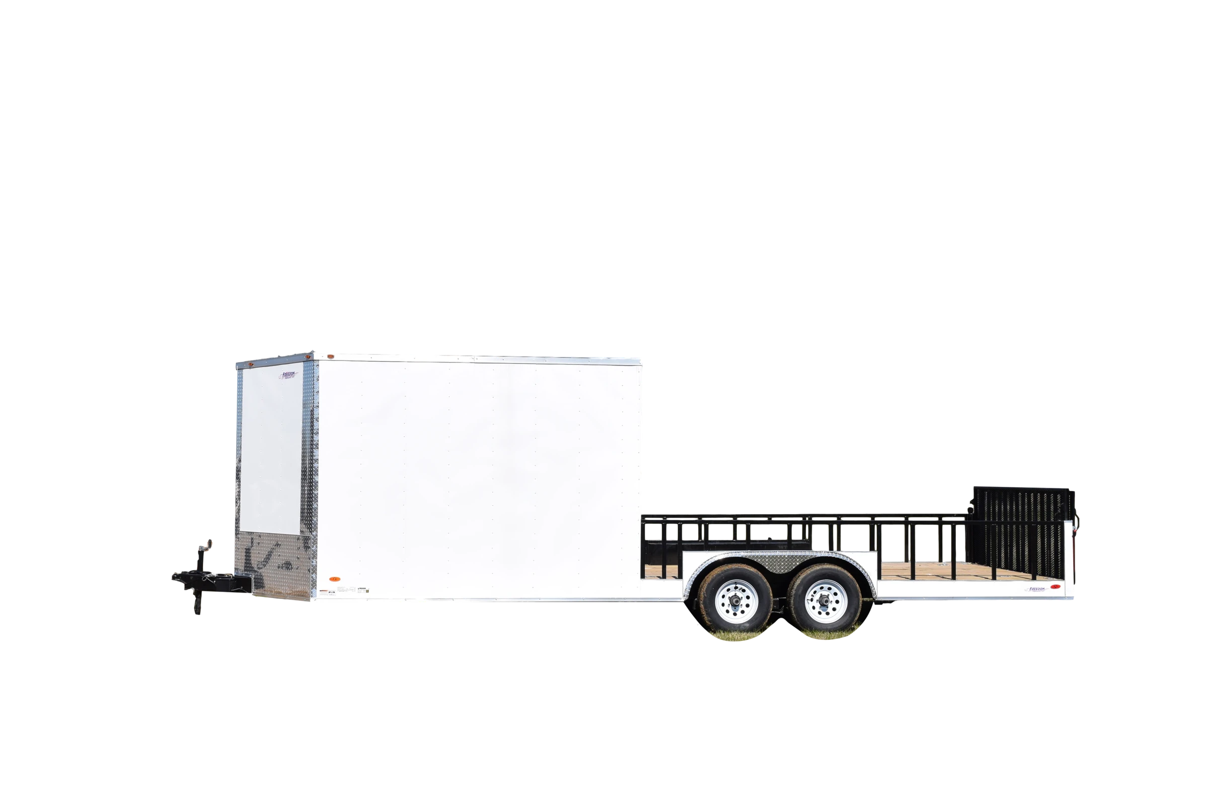 DSC_0637_clipped_rev_1 FR501 Freedom 8.5x24 Hybrid Enclosed Trailer 10K - Image 1