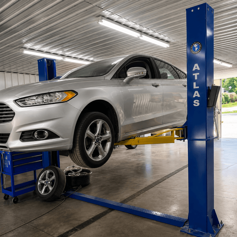 Atlas® BP-10000 Floor Baseplate 2 Post Car Lift 10,000 lbs - Image 13