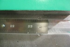 Uni-Hydro 7.5HP 440V Three Phase 0.25” x 74” Hydraulic Plate Shear 207430 - Image 2