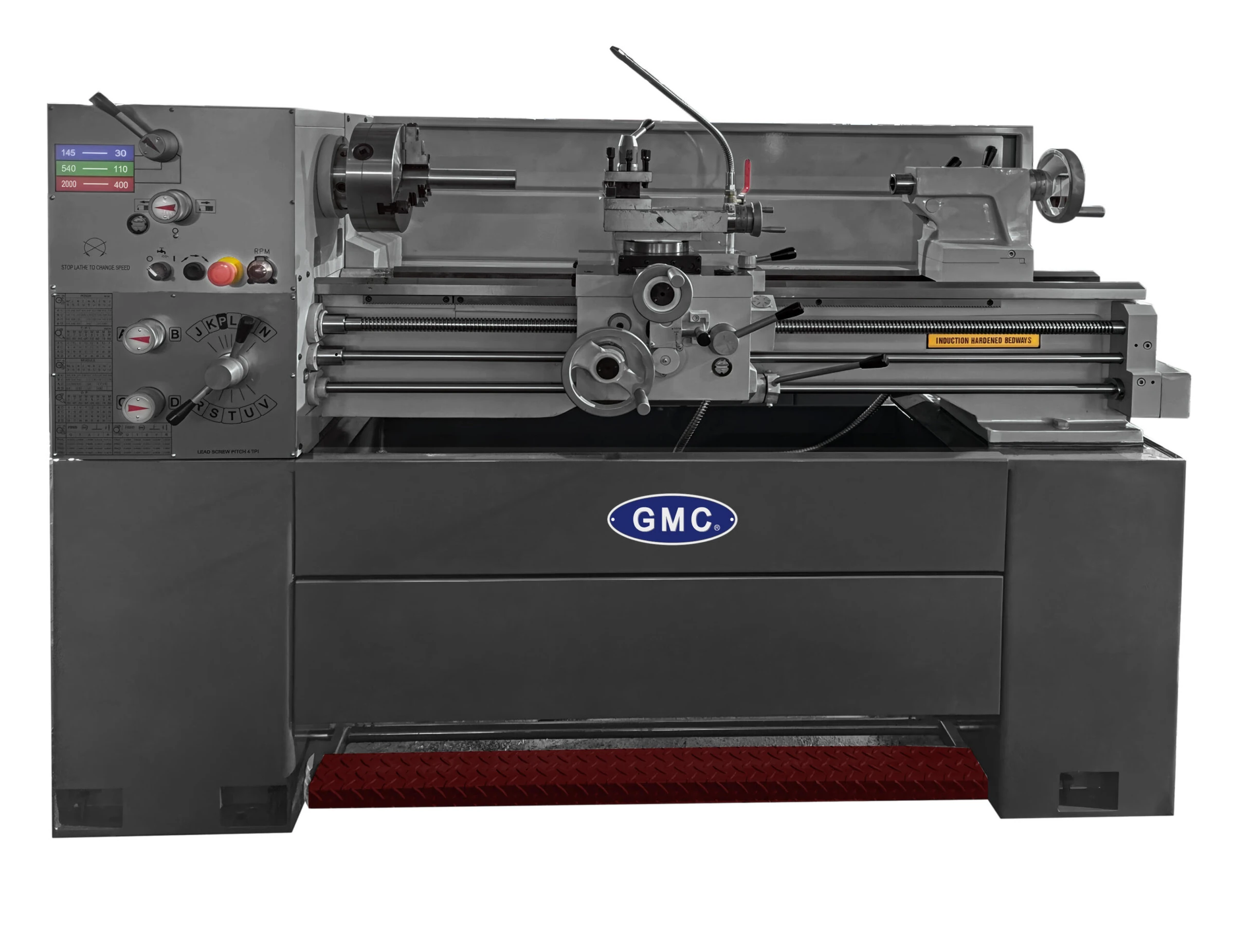 GML-1440VT202620GML-1440T-01_0-scaled-1 GMC Machinery 220V Three Phase 14” x 40” Variable High Speed Precision Tool Room Metal Lathe with DRO GML-1440VT - Image 1