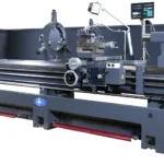 GMC Machinery 220V Three Phase 26” x 120” 12-Speed Heavy-Duty Gap Bed Lathe with DRO GML-26120T