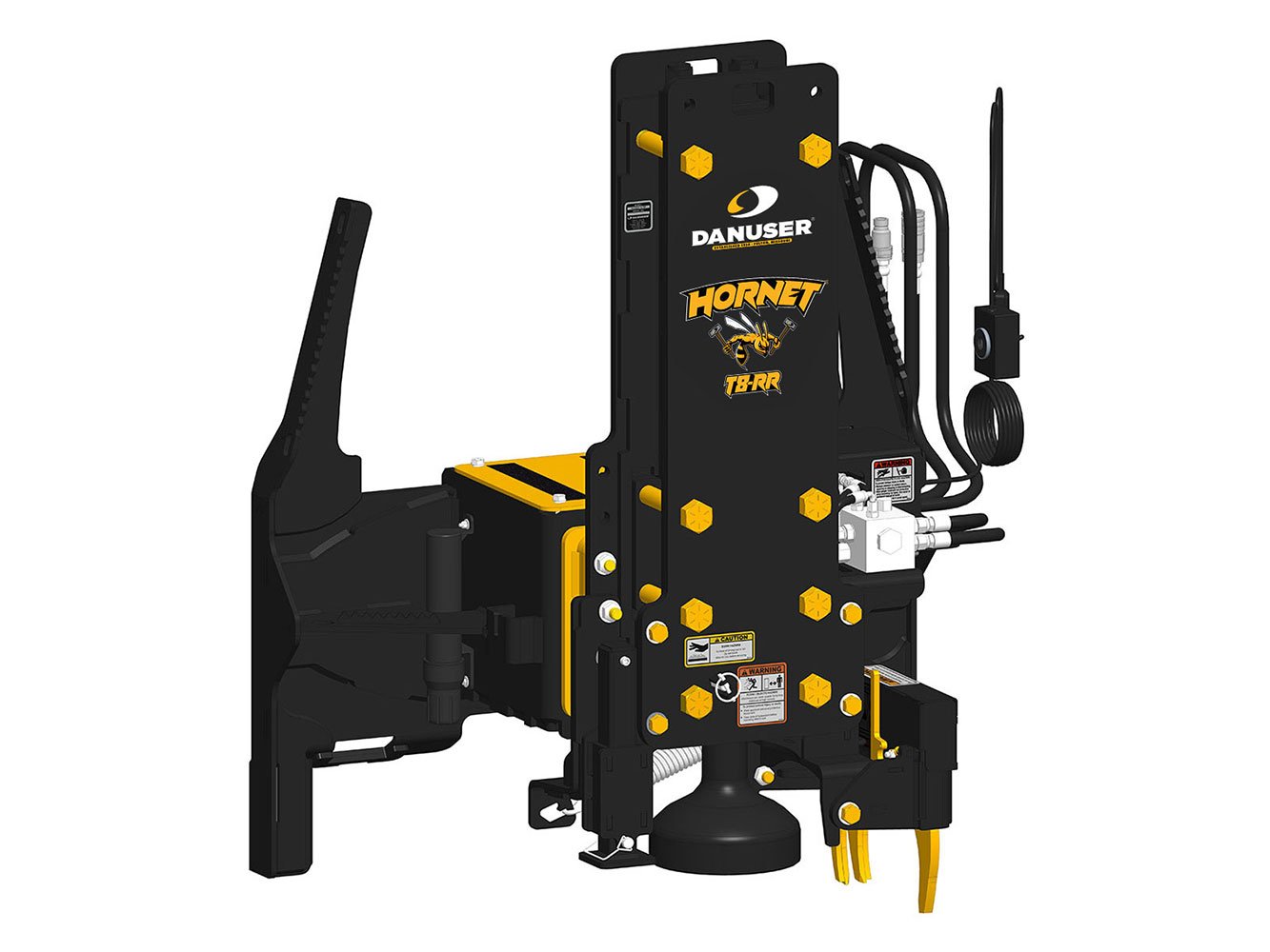 Danuser T8 Hornet Post Driver W/ Grapple & Tilt Danuser T8 Hornet Post Driver W/ Grapple & Tilt