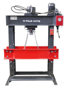 Revolution Machine Tools 5HP 130 Ton H-Frame Hydraulic Press H-FAB H130