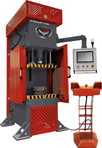 Revolution Machine Tools 15HP 110 Ton C-Frame Hydraulic Deep Drawing Press H-SMART C110 - Image 4