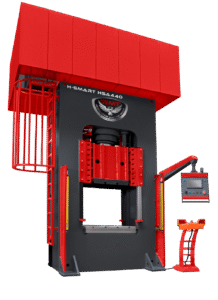 Revolution Machine Tools 40HP 550 Ton H-Frame Hydraulic Deep Drawing Press H-SMART HSA 550