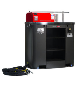 Edwards 20 Ton Horizontal Press and Portable Power Unit 460V, 3Ph HAT6030