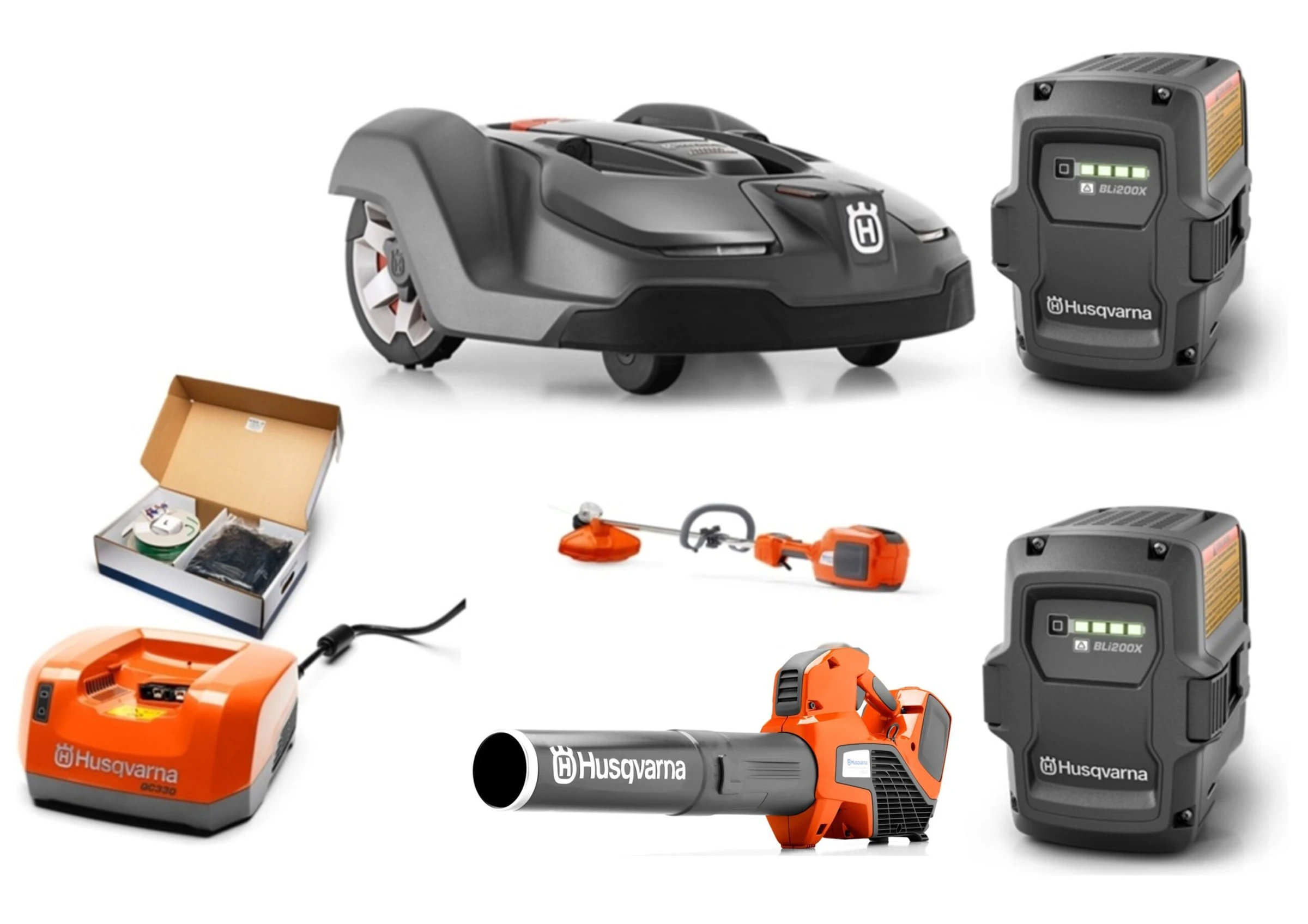 HH800-4-scaled-1 HH800 Husqvarna Mower Bundle - 450X Automower 520iLX Trimmer 525iB Blower - Image 1