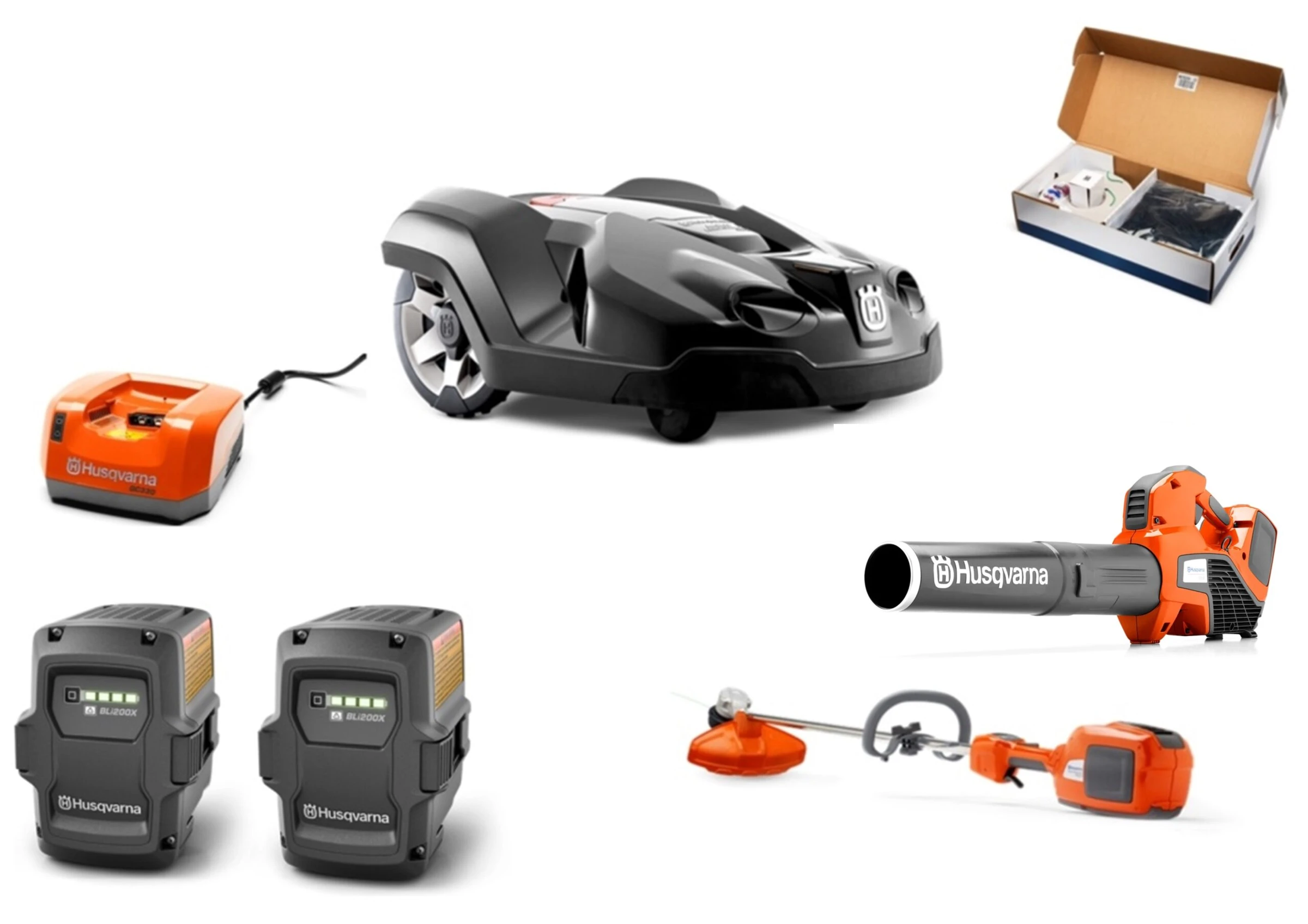 HH801-scaled-1 HH801 Husqvarna Mower Bundle - 430X Automower 520iLX Trimmer 525iB Blower - Image 1